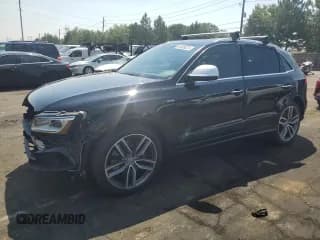 ✅ 2017 Audi SQ5 Premium Plus • VIN: WA1CCAFP7HA002360 • Lot: 65685024. Wystawiony na Copart z przebiegiem 130 385 mil. Bezpłatny archiwum sprzedaży aukcyjnych z USA i szczegółowy raport historii pojazdu na DreamBid. Zdjęcie 1.