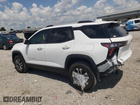 ✅ 2025 Chevrolet Equinox AWD LT • VIN: 3GNAXPEG6SL266571 • Lot: 62126865. Wystawiony na Copart z przebiegiem 1 449 mil. Bezpłatny archiwum sprzedaży aukcyjnych z USA i szczegółowy raport historii pojazdu na DreamBid. Zdjęcie 2.