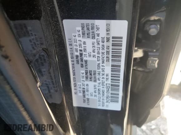 ✅ 2022 Mazda CX-30 2.5 Turbo • VIN: 3MVDMBAYXNM445872 • Lot: 65602655. Listed on Copart with 29,930 mi. Free auction sales archive from the USA and detailed vehicle history report at DreamBid. Image 14.