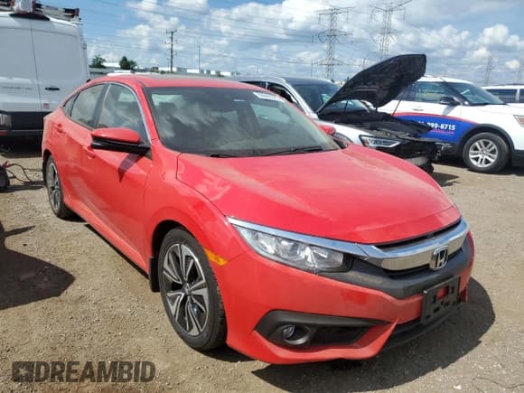 ✅ 2016 Honda Civic EX-L • VIN: 2HGFC1F89GH655527 • Лот: 69849525. Опубликован ранее на Copart с пробегом 61 125 миль. Бесплатный доступ к архиву аукционных продаж из США и подробный отчёт об истории автомобиля на DreamBid. Изображение 4.
