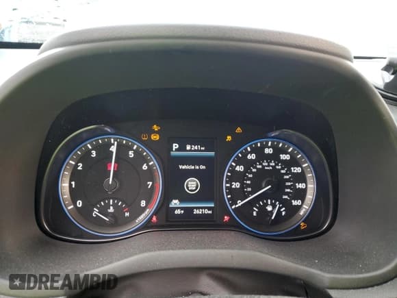 ✅ 2019 Hyundai Kona Ultimate • VIN: KM8K53A55KU356747 • Лот: 91463435. Опубликован ранее на Copart с пробегом 26 210 миль. Бесплатный доступ к архиву аукционных продаж из США и подробный отчёт об истории автомобиля на DreamBid. Изображение 9.