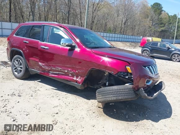 ✅ 2020 Jeep Grand Cherokee Limited • VIN: 1C4RJEBG9LC265689 • Lot: 41892332. Listed on IAAI with 94,664 mi. Free auction sales archive from the USA and detailed vehicle history report at DreamBid. Image 1.