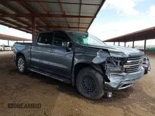 ✅ 2021 Chevrolet Silverado 1500 High Country • VIN: 3GCUYHEL4MG297738 • Лот: 41939322. Опубликован ранее на IAAI с пробегом 75 466 миль. Бесплатный доступ к архиву аукционных продаж из США и подробный отчёт об истории автомобиля на DreamBid. Изображение 1.