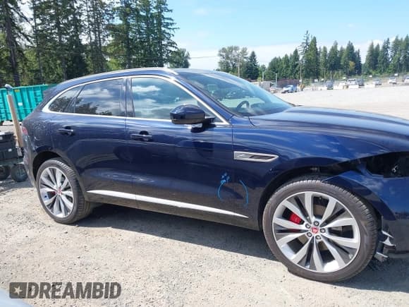 ✅ 2022 Jaguar F-Pace S • VIN: SADCJ2EX4NA700492 • Lot: 42702992. Listed on IAAI with 24,716 mi. Free auction sales archive from the USA and detailed vehicle history report at DreamBid. Image 13.