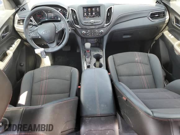 2024 Chevrolet Equinox RS с VIN 3GNAXWEG0RS205078, выставлен на аукционе Copart как лот 71448615 с пробегом 27 887 миль миль и Списание • Salvage title. История ставок и продаж доступна на DreamBid. Изображение 8.