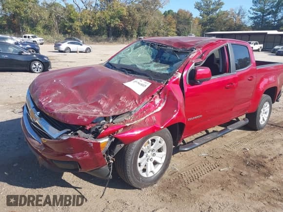 ✅ 2020 Chevrolet Colorado 2WD LT • VIN: 1GCGSCEA1L1186528 • Lot: 40686803. Listed on IAAI with 81,812 mi. Free auction sales archive from the USA and detailed vehicle history report at DreamBid. Image 2.