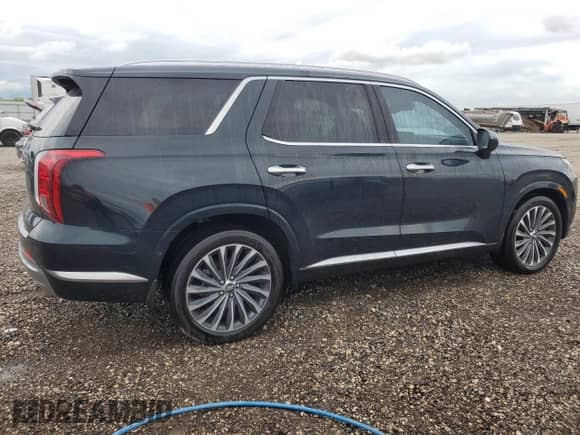 2024 Hyundai Palisade Calligraphy с VIN KM8R74GEXRU671172, выставлен на аукционе Copart как лот 63455104 с пробегом 27 049 миль миль и Списание • Salvage title. История ставок и продаж доступна на DreamBid. Изображение 3.