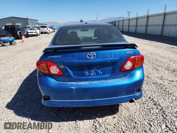 ✅ 2009 Toyota Corolla XRS • VIN: 1NXBE40E39Z115920 • Lot: 82160145. Wystawiony na Copart z przebiegiem 186 027 mil. Bezpłatny archiwum sprzedaży aukcyjnych z USA i szczegółowy raport historii pojazdu na DreamBid. Zdjęcie 6.
