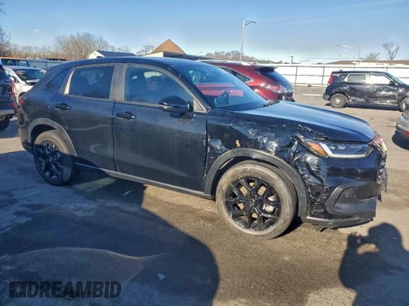 ✅ 2024 Honda HR-V Sport • VIN: 3CZRZ2H50RM749880 • Lot: 95393485. Wystawiony na Copart z przebiegiem 13 016 mil. Bezpłatny archiwum sprzedaży aukcyjnych z USA i szczegółowy raport historii pojazdu na DreamBid. Zdjęcie 4.