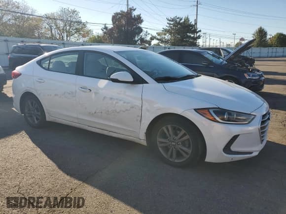 ✅ 2017 Hyundai Elantra Value Edition • VIN: 5NPD84LF7HH003722 • Lot: 86875795. Listed on Copart with 106,457 mi. Free auction sales archive from the USA and detailed vehicle history report at DreamBid. Image 4.