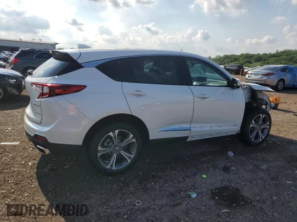 ✅ 2025 Acura RDX Technology • VIN: 5J8TC2H56SL013337 • Lot: 65699495. Listed on Copart with 2,897 mi. Free auction sales archive from the USA and detailed vehicle history report at DreamBid. Image 3.