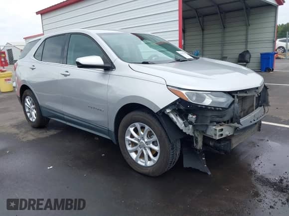 2018 Chevrolet Equinox LT with VIN 3GNAXJEVXJS579848, listed as a IAAI auction lot 43251162 with 237,729 mi miles and . Bid and sale history available at DreamBid. Image 1.