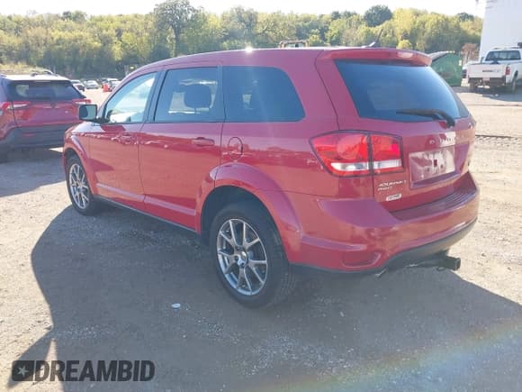 ✅ 2015 Dodge Journey R/T • VIN: 3C4PDDEG0FT584864 • Lot: 43405021. Listed on IAAI with 137,817 mi. Free auction sales archive from the USA and detailed vehicle history report at DreamBid. Image 3.