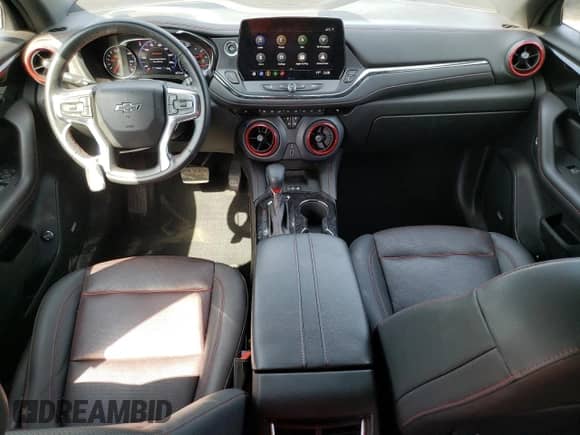 2023 Chevrolet Blazer RS with VIN 3GNKBKRS0PS104257, listed as a Copart auction lot 71317585 with 40,734 mi miles and Salvage title. Bid and sale history available at DreamBid. Image 8.