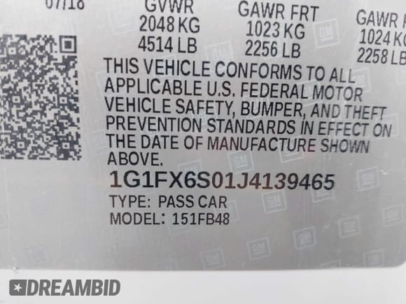 ✅ 2018 Chevrolet Bolt EV Premier • VIN: 1G1FX6S01J4139465 • Lot: 41876136. Wystawiony na IAAI z przebiegiem 36 805 mil. Bezpłatny archiwum sprzedaży aukcyjnych z USA i szczegółowy raport historii pojazdu na DreamBid. Zdjęcie 9.