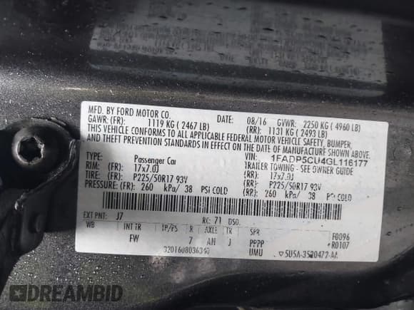 ✅ 2016 Ford C-Max SEL • VIN: 1FADP5CU4GL116177 • Lot: 42647480. Wystawiony na IAAI z przebiegiem 96 805 mil. Bezpłatny archiwum sprzedaży aukcyjnych z USA i szczegółowy raport historii pojazdu na DreamBid. Zdjęcie 9.