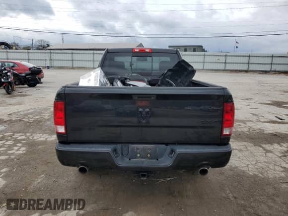 2016 Ram 1500 Express with VIN 3C6JR7AT1GG240487, listed as a Copart auction lot 81378904 with 102,480 mi miles and Salvage title. Bid and sale history available at DreamBid. Image 6.