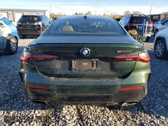 ✅ 2022 BMW 4 Series M440i xDrive • VIN: WBA13AR0XNCJ91014 • Lot: 87011055. Listed on Copart with 31,695 mi. Free auction sales archive from the USA and detailed vehicle history report at DreamBid. Image 6.