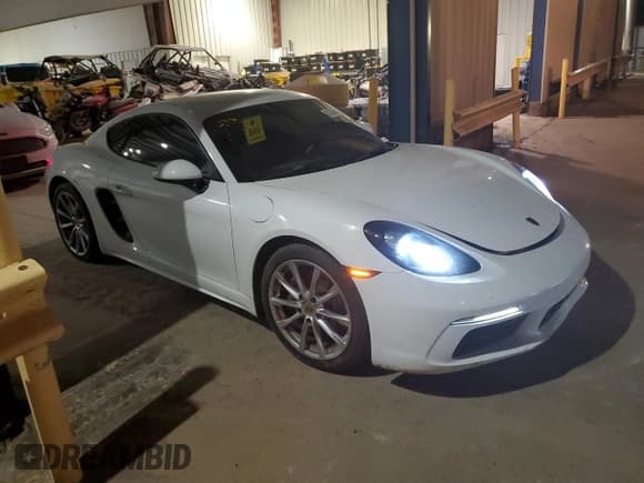✅ 2018 Porsche 718 Cayman • VIN: WP0AA2A85JK262216 • Lot: 82436914. Listed on Copart with 109,574 mi. Free auction sales archive from the USA and detailed vehicle history report at DreamBid. Image 4.