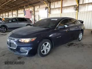 2016 Chevrolet Malibu LS z VIN 1G1ZC5ST6GF224375, wystawiony jako Copart lot #68048535 z przebiegiem 93 616 mil mil oraz Szkoda całkowita • Salvage title. Historia ofert i sprzedaży dostępna na DreamBid. Obrazek 1.