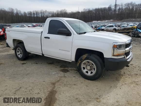 2016 Chevrolet Silverado 1500 Work Truck z VIN 1GCNKNEH5GZ184062, wystawiony jako Copart lot #46354505 z przebiegiem 191 427 mil mil oraz Czysty tytuł • Clean title. Historia ofert i sprzedaży dostępna na DreamBid. Obrazek 4.