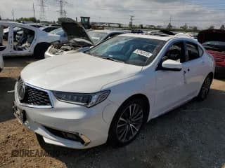 ✅ 2018 Acura TLX Advance • VIN: 19UUB3F78JA004666 • Lot: 82360535. Listed on Copart with 72,193 mi. Free auction sales archive from the USA and detailed vehicle history report at DreamBid. Image 1.
