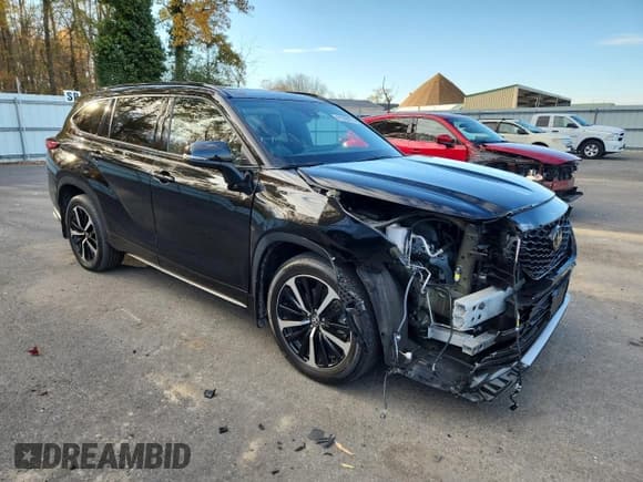 ✅ 2022 Toyota Highlander XSE • VIN: 5TDLZRBH8NS242498 • Lot: 91269875. Listed on Copart with 23,470 mi. Free auction sales archive from the USA and detailed vehicle history report at DreamBid. Image 4.