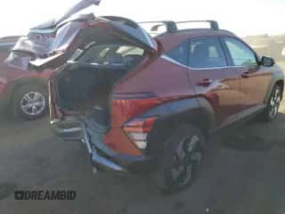 2024 Hyundai Kona Limited with VIN KM8HECA38RU184491, listed as a Copart auction lot 82691974 with 2,250 mi miles and Salvage title. Bid and sale history available at DreamBid. Image 3.