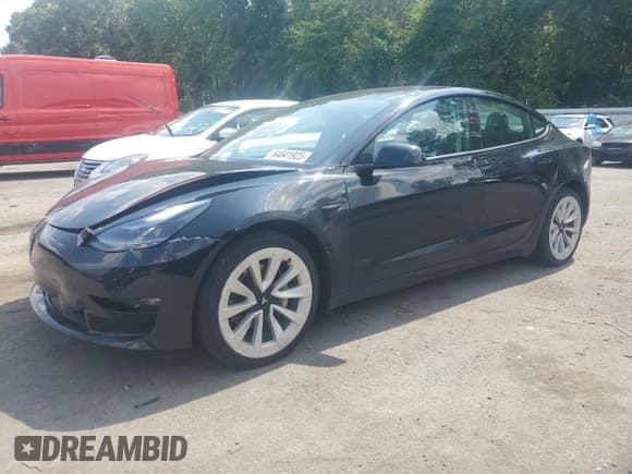 ✅ 2022 Tesla Model 3 Long Range • VIN: 5YJ3E1EB4NF190425 • Lot: 64841925. Wystawiony na Copart z przebiegiem 142 316 mil. Bezpłatny archiwum sprzedaży aukcyjnych z USA i szczegółowy raport historii pojazdu na DreamBid. Zdjęcie 1.