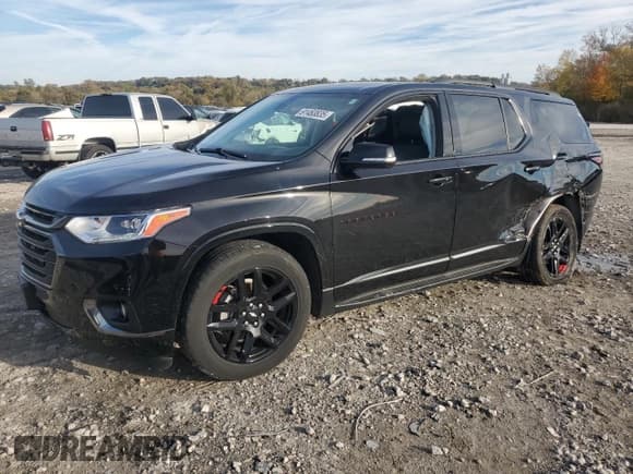 ✅ 2020 Chevrolet Traverse Premier • VIN: 1GNERKKW4LJ125405 • Lot: 91463835. Listed on Copart with 94,060 mi. Free auction sales archive from the USA and detailed vehicle history report at DreamBid. Image 1.