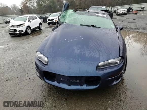 2002 Chevrolet Camaro Z28 with VIN 2G1FP22G222149189, listed as a Copart auction lot 43173065 with 130,189 mi miles and Salvage title. Bid and sale history available at DreamBid. Image 11.