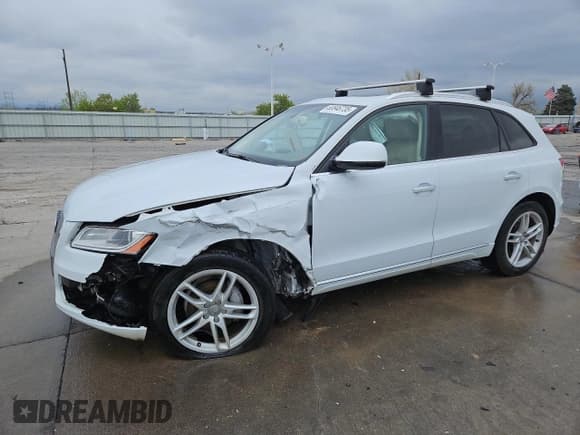 ✅ 2016 Audi Q5 Premium Plus • VIN: WA1L2AFP2GA129437 • Lot: 53846735. Listed on Copart with 96,531 mi. Free auction sales archive from the USA and detailed vehicle history report at DreamBid. Image 1.