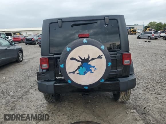 ✅ 2018 Jeep Wrangler Sahara • VIN: 1C4AJWBG2JL852087 • Lot: 54380935. Listed on Copart with 49,287 mi. Free auction sales archive from the USA and detailed vehicle history report at DreamBid. Image 6.