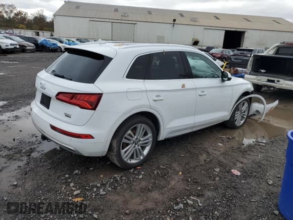 ✅ 2018 Audi Q5 Prestige • VIN: WA1CNBFY8J2016907 • Lot: 92023105. Listed on Copart with 103,017 mi. Free auction sales archive from the USA and detailed vehicle history report at DreamBid. Image 3.