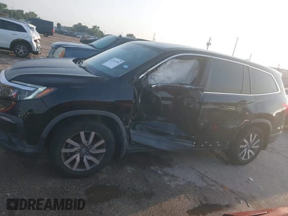 ✅ 2019 Honda Pilot EX-L • VIN: 5FNYF5H58KB043892 • Lot: 42431694. Listed on IAAI with 61,404 mi. Free auction sales archive from the USA and detailed vehicle history report at DreamBid. Image 14.