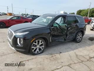 2022 Hyundai Palisade SEL с VIN KM8R44HEXNU451791, выставлен на аукционе Copart как лот 71962315 с пробегом 35 028 миль миль и Списание • Salvage title. История ставок и продаж доступна на DreamBid. Изображение 1.