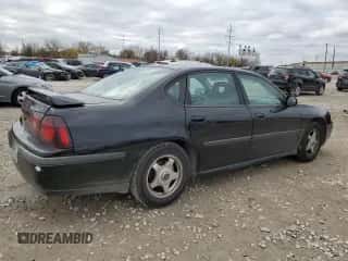 2001 Chevrolet Impala LS с VIN 2G1WH55K019163340, выставлен на аукционе Copart как лот 79996264 с пробегом 151 085 миль миль и Списание • Salvage title. История ставок и продаж доступна на DreamBid. Изображение 3.