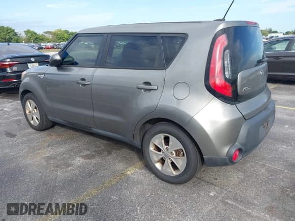 ✅ 2015 Kia Soul • VIN: KNDJN2A26F7169280 • Lot: 43632282. Listed on IAAI with 120,530 mi. Free auction sales archive from the USA and detailed vehicle history report at DreamBid. Image 3.