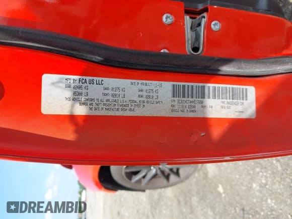 ✅ 2017 Dodge Charger R/T • VIN: 2C3CDXCTXHH517690 • Lot: 42694249. Listed on IAAI with 95,358 mi. Free auction sales archive from the USA and detailed vehicle history report at DreamBid. Image 9.