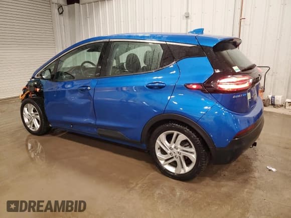 ✅ 2022 Chevrolet Bolt EV 1LT • VIN: 1G1FW6S02N4103521 • Lot: 86190924. Wystawiony na Copart z przebiegiem 85 638 mil. Bezpłatny archiwum sprzedaży aukcyjnych z USA i szczegółowy raport historii pojazdu na DreamBid. Zdjęcie 2.