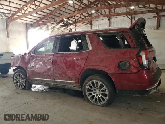 ✅ 2025 GMC Yukon Denali • VIN: 1GKS2DRL7SR104351 • Лот: 58592975. Опубликован ранее на Copart с пробегом Не указан. Бесплатный доступ к архиву аукционных продаж из США и подробный отчёт об истории автомобиля на DreamBid. Изображение 2.