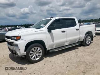 ✅ 2022 Chevrolet Silverado 1500 Custom • VIN: 3GCPWBEK9NG105416 • Lot: 70223615. Listed on Copart with 57,347 mi. Free auction sales archive from the USA and detailed vehicle history report at DreamBid. Image 1.