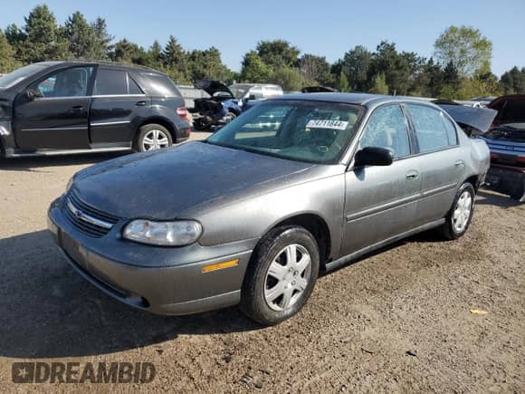 2003 Chevrolet Malibu with VIN 1G1ND52J83M648169, listed as a Copart auction lot 74711844 with 156,544 mi miles and Salvage title. Bid and sale history available at DreamBid. Image 1.