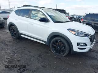 ✅ 2019 Hyundai Tucson Ultimate • VIN: KM8J3CAL2KU949093 • Лот: 41446521. Опубликован ранее на IAAI с пробегом 58 446 миль. Бесплатный доступ к архиву аукционных продаж из США и подробный отчёт об истории автомобиля на DreamBid. Изображение 1.