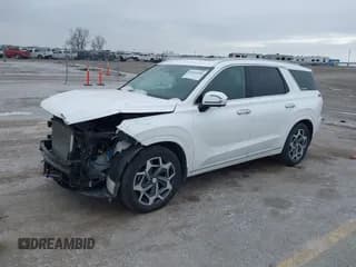 ✅ 2022 Hyundai Palisade Calligraphy • VIN: KM8R7DHE7NU433952 • Лот: 41403589. Опубликован ранее на IAAI с пробегом 82 368 миль. Бесплатный доступ к архиву аукционных продаж из США и подробный отчёт об истории автомобиля на DreamBid. Изображение 2.