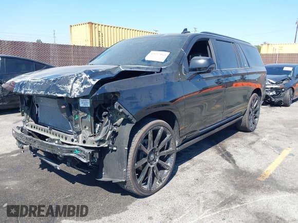 ✅ 2023 Cadillac Escalade ESV 4WD Sport Platinum • VIN: 1GYS4RKLXPR562495 • Лот: 43237943. Опубликован ранее на IAAI с пробегом 15 482 миль. Бесплатный доступ к архиву аукционных продаж из США и подробный отчёт об истории автомобиля на DreamBid. Изображение 2.