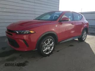 ✅ 2024 Dodge Hornet R/T • VIN: ZACPDFCW3R3A30386 • Lot: 89825115. Listed on Copart with 39,593 mi. Free auction sales archive from the USA and detailed vehicle history report at DreamBid. Image 1.