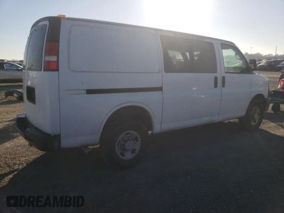 ✅ 2009 Chevrolet Express Cargo • VIN: 1GCGG25C291123542 • Lot: 91063735. Listed on Copart with 184,898 mi. Free auction sales archive from the USA and detailed vehicle history report at DreamBid. Image 3.