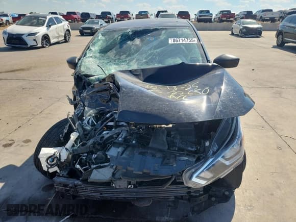 ✅ 2024 Nissan Versa S • VIN: 3N1CN8DV6RL852844 • Lot: 86714755. Listed on Copart with 22,153 mi. Free auction sales archive from the USA and detailed vehicle history report at DreamBid. Image 5.