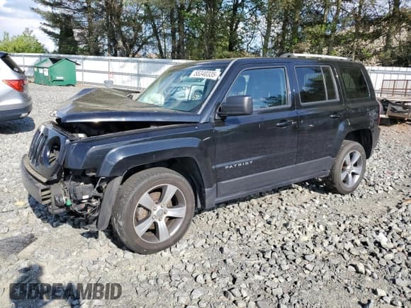 ✅ 2016 Jeep Patriot High Altitude • VIN: 1C4NJRFB4GD534296 • Lot: 55340335. Listed on Copart with 99,446 mi. Free auction sales archive from the USA and detailed vehicle history report at DreamBid. Image 1.